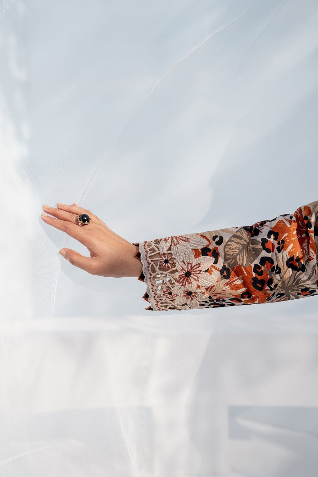 Classic Karandi Printed Suit – 3-Piece Set - 1702