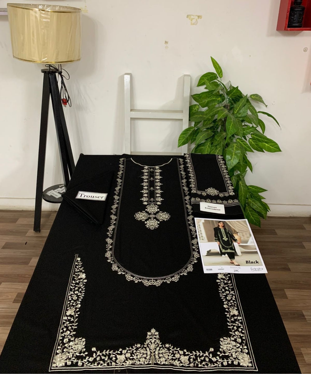 Premium Dhenak Fabric – 7 Elegant Winter Shades