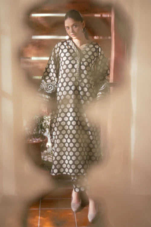 Classic Karandi Printed Suit – 3-Piece Set-827