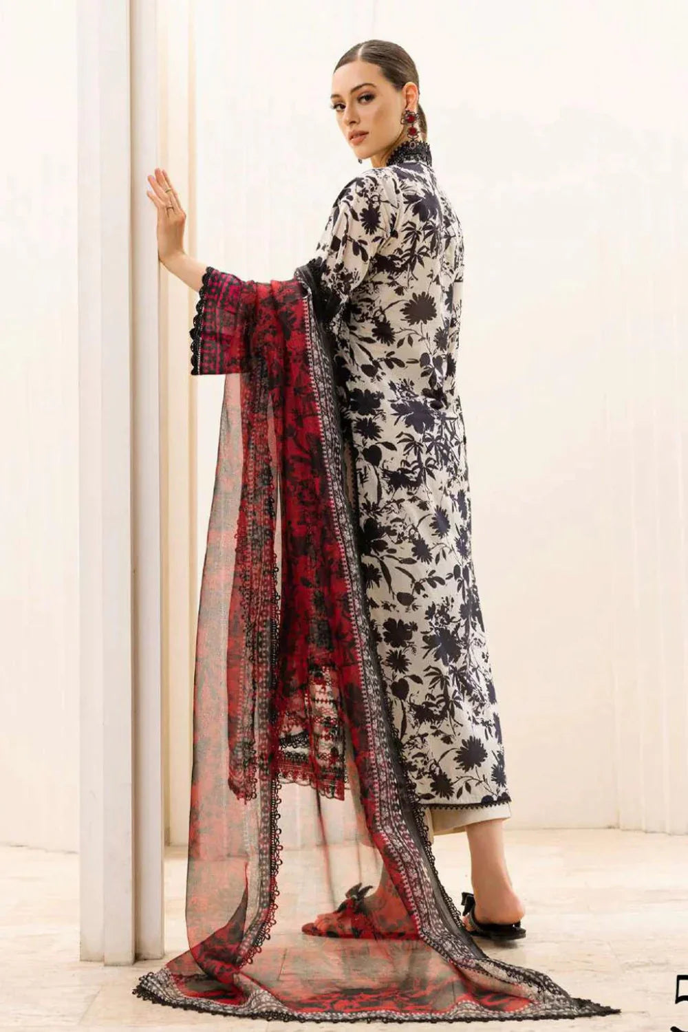 Classic Karandi Printed Suit – 3-Piece Set-816