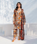 Classic Karandi Printed Suit – 3-Piece Set - 1702