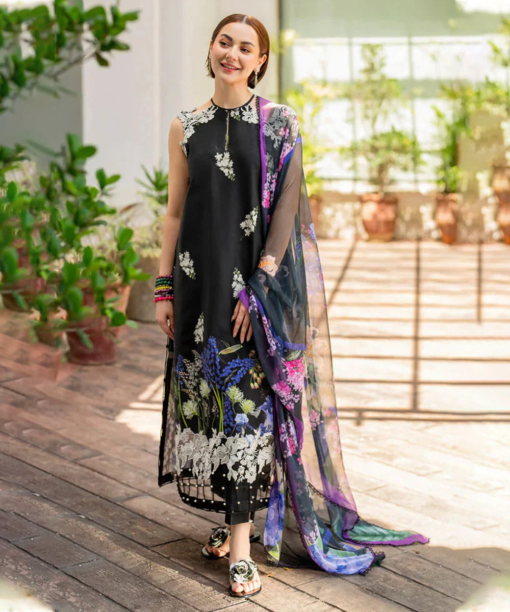 Classic Karandi Printed Suit – 3-Piece Set -3435