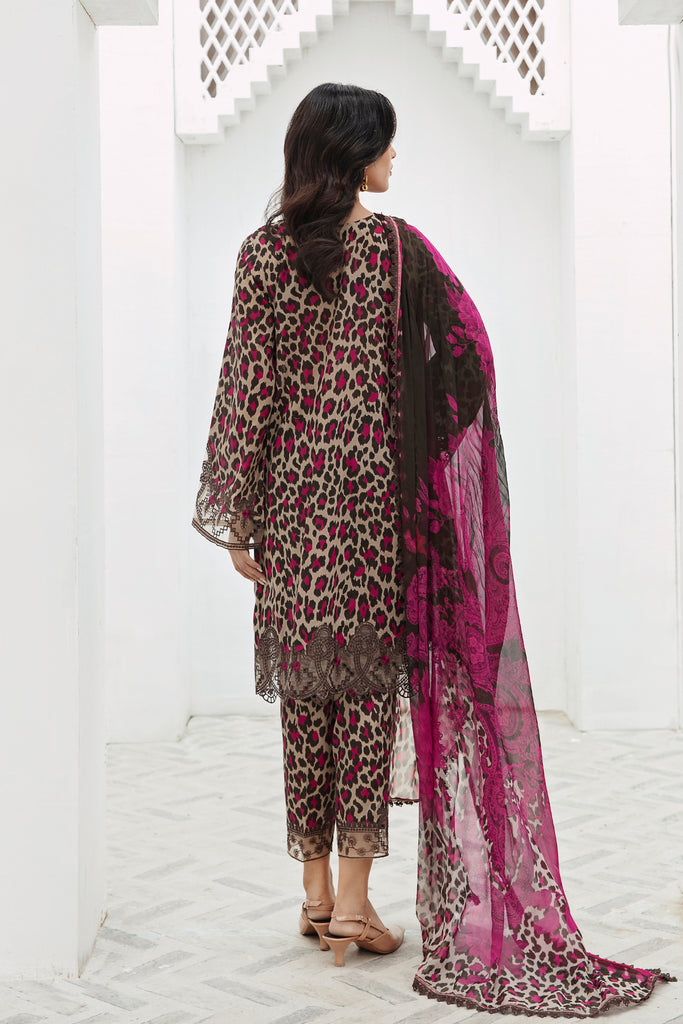 Classic Karandi Printed Suit – 3-Piece Set-R1701