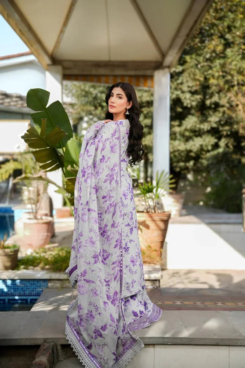 Classic Karandi Printed Suit – 3-Piece Set -2
