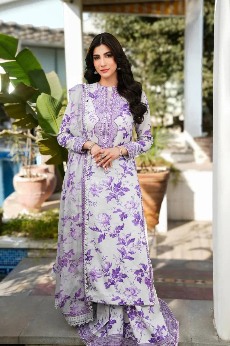 Classic Karandi Printed Suit – 3-Piece Set -2