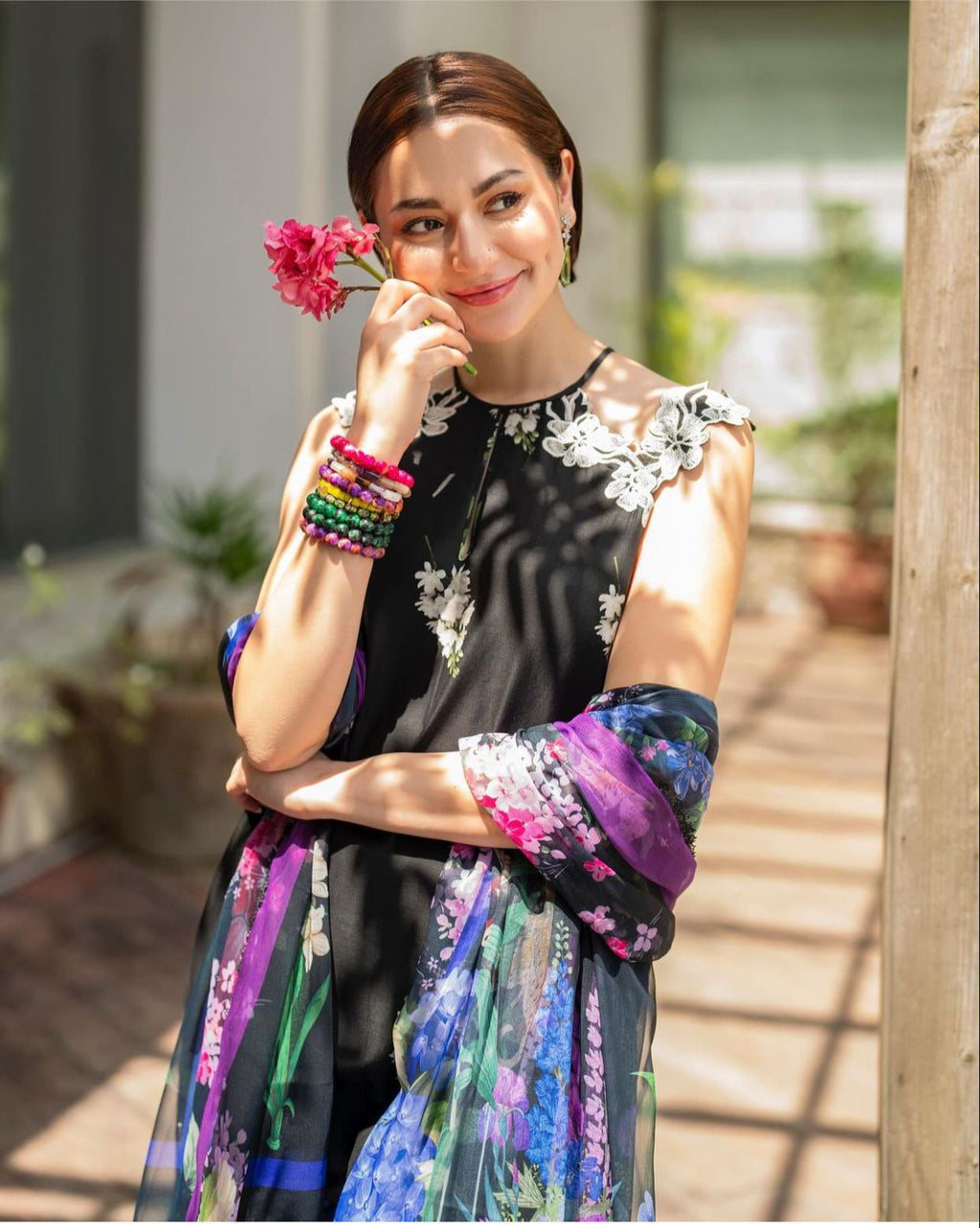 Classic Karandi Printed Suit – 3-Piece Set -3435